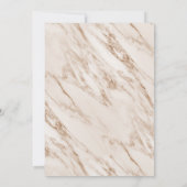 Invitation Maison ouverte de la société en cuivre marbré (Dos)