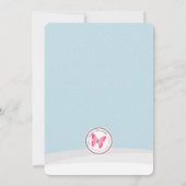 Invitation Maison ouverte de Noël (Dos)