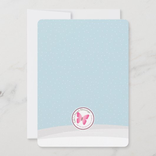 Invitation Maison ouverte de Noël (Dos)