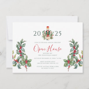 Invitation Maison ouverte de Noël Casse-Noisette Maison ouver