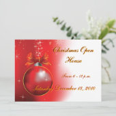 Invitation Maison ouverte de Noël, de 18 à minuit, F... (Debout devant)