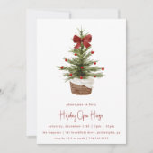 Invitation Maison ouverte de Noël Russe (Devant)