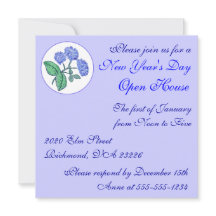 Maison Ouverte d'Hydrangea pour le Nouvel An