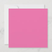 Invitation Maison ouverte Fuchsia French Lace (Dos)