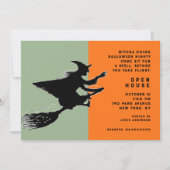 Invitation Maison ouverte Halloween (Devant)