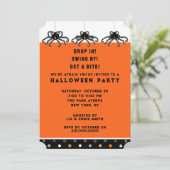 Invitation Maison ouverte Halloween (Debout devant)