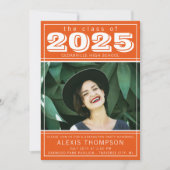 Invitation Maison ouverte pour la fête de remise des diplômes (Devant)