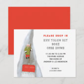 Invitation Maison ouverte pour le Nouvel An (Devant / Derrière)