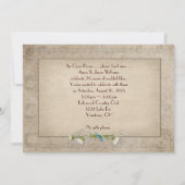 Invitation Maison ouverte pour les 25 ans de mariage (Dos)