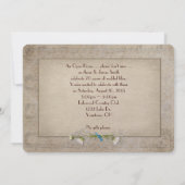 Invitation Maison ouverte pour les 70 ans de mariage (Dos)