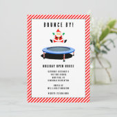 Invitation Maison ouverte pour les fêtes (Debout devant)