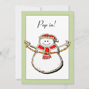 Invitation Maison ouverte pour les Fêtes