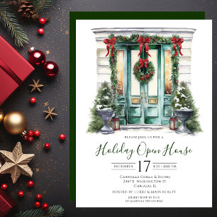 Invitation Maison ouverte pour les Fêtes de fin d'année à la