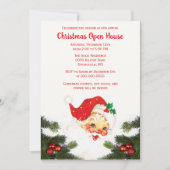 Invitation Maison ouverte pour les fêtes de Noël avec le Père (Devant)