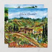 INVITATION MAISON RUSTIQUE ANCIENNE DANS UN PAYSAGE VERT DE T (Devant / Derrière)