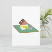 Invitation Maison vendue (Debout devant)