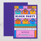 Invitation Maisons de fête de quartier (Devant / Derrière)