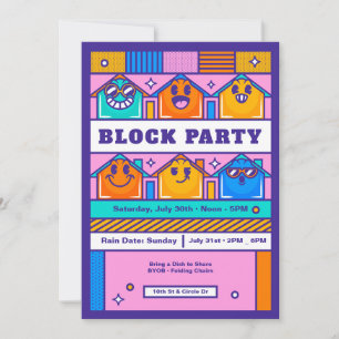 Invitation Maisons de fête de quartier