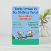 Invitation Maisy et Dotty Seesaw sur le terrain de jeu (Debout devant)