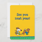 Invitation Maisy Va Nager Anniversaire (Dos)