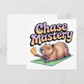 Invitation Maîtrise de Chase (Devant / Derrière)