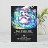 Invitation Majestic Digital Wizard Anniversaire (Debout devant)