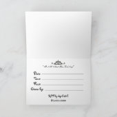 Invitation "Make Diva Time"/ Relax Breathe Recharge (Intérieur)