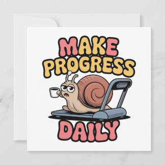 Invitation Make Progress Daily