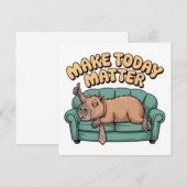 Invitation Make Today Matter (Devant / Derrière)