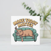 Invitation Make Today Matter (Debout devant)