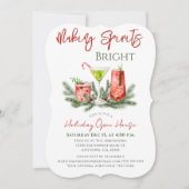 Invitation Making Spirits Bright Holiday Open House  (Devant)