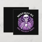 Invitation Malade Mental Mais Totalement Cool (Devant / Derrière)