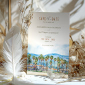 Invitation Malibu Beach Père Noël Barbara CA Enregistrer la d