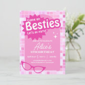 Invitation Malibu Doll Besties Beach Anniversaire Parties sci (Debout devant)
