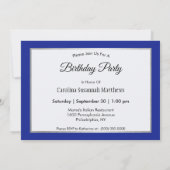 Invitation Mallard Duck Drake Water Photo Anniversaire (Dos)