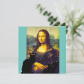 Invitation Mama Lisa et Les Conversations Noir (Debout devant)