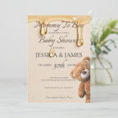 Invitation Maman À Être Baby shower (Debout devant)