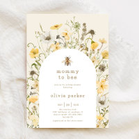 Maman à être Baby shower Fleur sauvage