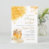 Invitation Maman Abeille à Bébé Abeille Shower (Debout devant)