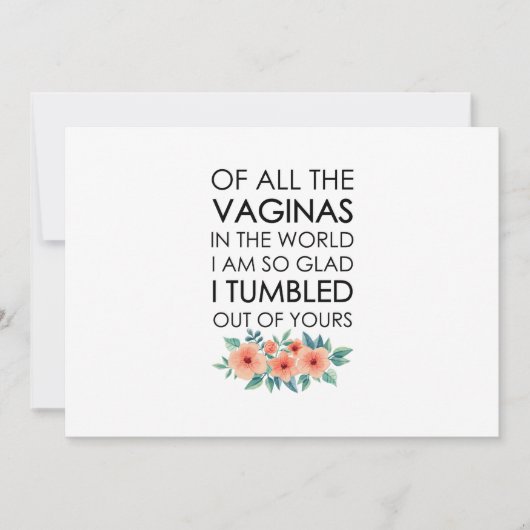 Invitation Maman Anniversaire Cadeau Fête des Mères Cadeau Ma (Devant)