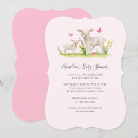 Maman Bébé Moutons Baby shower doux