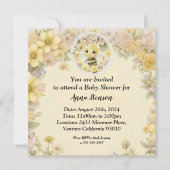 Invitation Maman Bee (Devant)