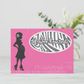 Invitation Maman chic (Debout devant)