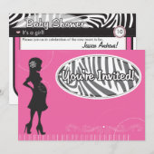 Invitation Maman chic (Devant / Derrière)