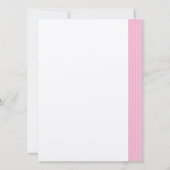 Invitation Maman de baby shower d'automne et oiseaux et nid (Dos)