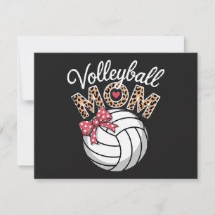 Invitation Maman de volleyeuse