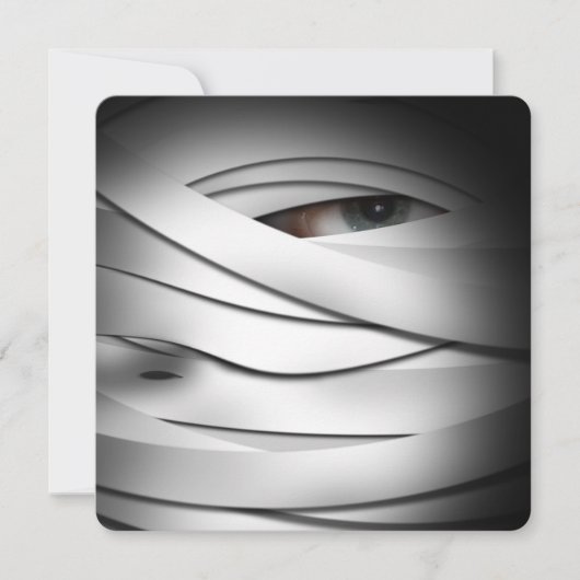 Invitation Maman d'Halloween Déplaisante effrayant (Devant)