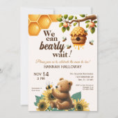 Invitation Maman doit être bébé Baby shower d'attente (Devant)