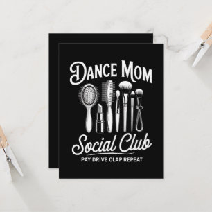 Invitation Maman du club social de maman de danse