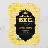 Invitation Maman En Baby shower (Devant / Derrière)